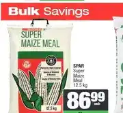 Spar SPAR Super Maize Meal 12.5 kg offer