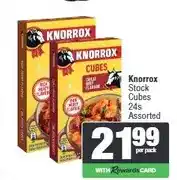 Spar Knorrox Stock Cubes 24s Assorted offer