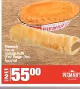 Spar Pieman's Pies or Sausage Rolls (Excl. Burger Pies) Assorted - Buy Any 2 offer