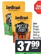 Spar Jan Braai Potjie Sauce 400 g Assorted offer