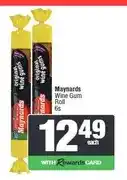 Spar Maynards Wine Gum Roll 6s offer