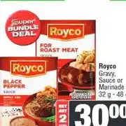 Spar Royco Gravy, Sauce or Marinade 32 g - 48 g - Buy 2 for offer