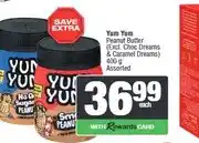 Spar Yum Yum Peanut Butter (Excl. Choc Dreams & Caramel Dreams) 400 g Assorted offer