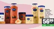 Spar Vaseline Body Lotion or Cream for Women Incl. Argan Oil 400 ml Assorted offer