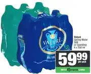Spar Valpré Spring Water Still or Sparkling 6 x 500 ml offer