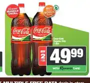 Spar Coca-Cola Regular Only 2 litre (Buy 2) offer