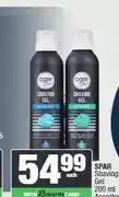 Spar SPAR Shaving Gel 200 ml Assorted offer