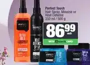 Spar Perfect Touch Hair Spray, Mousse or Heat Defense 350 ml / 500 g offer