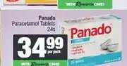 Spar Panado Paracetamol Tablets 24s offer