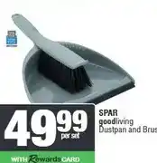 Spar SPAR goodliving Dustpan and Brush offer