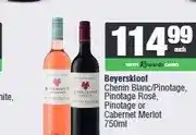 Spar Beyerskloof Chenin Blanc/Pinotage, Pinotage Rosé, Pinotage or Cabernet Merlot 750ml offer