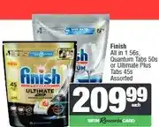 Spar Finish All in 1 56s, Quantum Tabs 50s or Ultimate Plus Tabs 45s Assorted offer