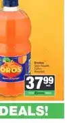 Spar Brookes Oros Squash 2 litre Assorted offer