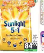 Spar Sunlight 5 in 1 Handwash Powder 3 kg Assorted offer