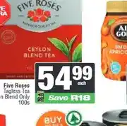 Spar Five Roses Tagless Tea Ceylon Blend Only 100s offer