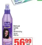 Spar Dark and Lovely Oil Moisturizing Spray 250 ml offer