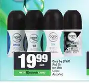 Spar Care by SPAR Roll On for Men 50 ml Assorted offer