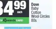 Spar Dove Baby Cotton Wool Circles 80s offer