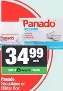 Spar Panado Securitaine or Blister Box 24s offer