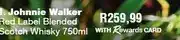 Spar Johnnie Walker Red Label Blended Scotch Whisky 750ml offer