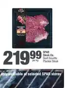 Spar SPAR Steak Co. Beef Bavette Plankie Steak offer
