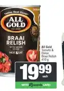 Spar All Gold Tomato & Onion Braai Relish 410 g offer