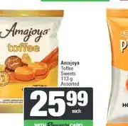 Spar Amajoya Toffee Sweets 113 g Assorted offer