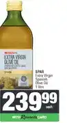 Spar SPAR Extra Virgin Spanish Olive Oil 1 litre offer