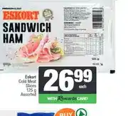 Spar Eskort Cold Meat Slices 125 g Assorted offer