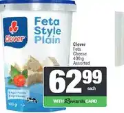 Spar Clover Feta Cheese 400 g Assorted offer