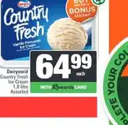 Spar Dairymaid Country Fresh Ice Cream 1,8 litre Assorted offer