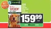 Spar SPAR Woof Chunks Dog Food 8 kg Assorted offer