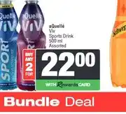 Spar aQuellé Viv Sports Drink 500 ml Assorted (Buy Any 2) offer