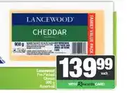 Spar Lancewood Pre-Packed Cheese 900 g Assorted offer