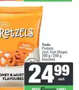 Spar Truda Pretzels (incl. Fish Shape) 200 g / 240 g Assorted offer
