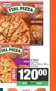 Spar Dr Oetker Ital Pizza 305 g / 320 g / 335 g Assorted (Buy Any 2) offer