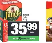 Spar Jungle Oats 1 kg offer