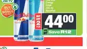 Spar Red Bull Energy Drink 355 ml Assorted (Buy Any 2) offer