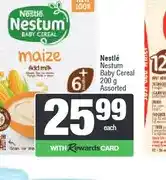 Spar Nestlé Nestum Baby Cereal 200 g Assorted offer