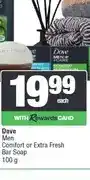 Spar Dove Men Comfort or Extra Fresh Bar Soap 100 g offer