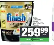 Spar Finish Dishwasher Tablets 45s / 50s / 56s Assorted offer