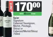 Spar Spier Signature Cabernet Sauvignon, Merlot, Pinotage, Shiraz 750ml - Buy Any 2 offer