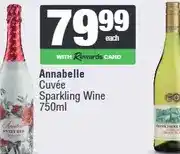 Spar Annabelle Cuvée Sparkling Wine 750ml offer