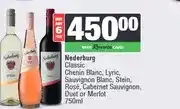 Spar Nederburg Classic Chenin Blanc, Lyric, Sauvignon Blanc, Stein, Rosé, Duet or Merlot 750ml - Buy Any offer