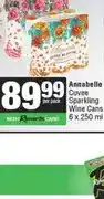 Spar Annabelle Cuvee Sparkling Wine Cans 6 x 250 ml offer