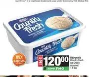 Spar Dairymaid Country Fresh Ice Cream Assorted 1.8 litre (Buy 2 for) offer