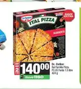 Spar Dr. Oetker Ital Familia Pizza 424 g PLUS Fanta 1.5 litre (Buy any 2 for) offer