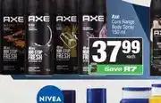 Spar Axe Core Range Body Spray 150 ml offer