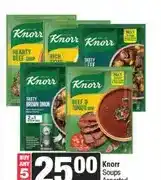 Spar Knorr Soups Assorted 45 g - Buy any 5 offer