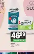 Spar Ingrams Cream or Lotion 400 ml offer